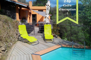 beautiful cottage with pool: 8 pers Isolabona